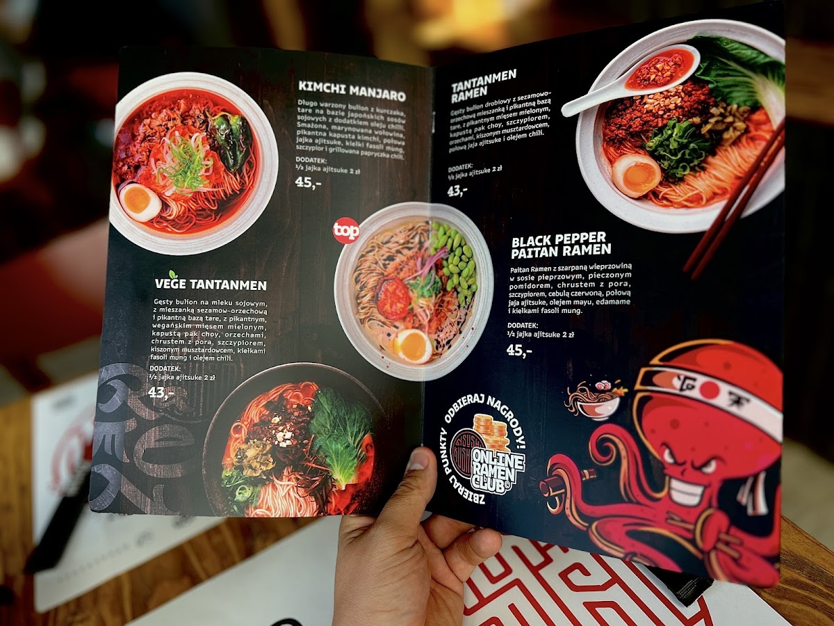 Menu Ramen Shop Kraków-10