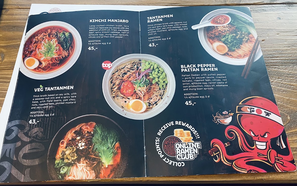 Menu Ramen Shop Kraków-3
