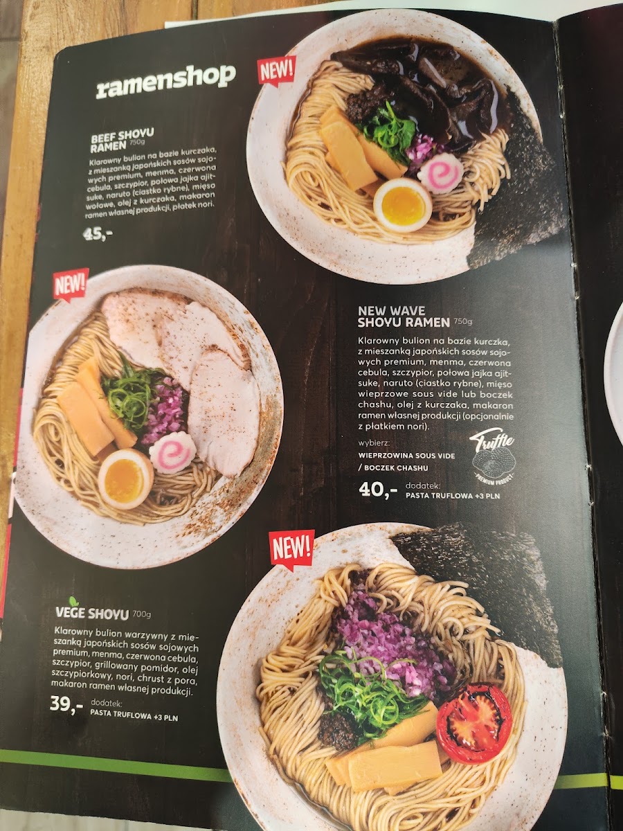 Menu Ramen Shop Kraków-6