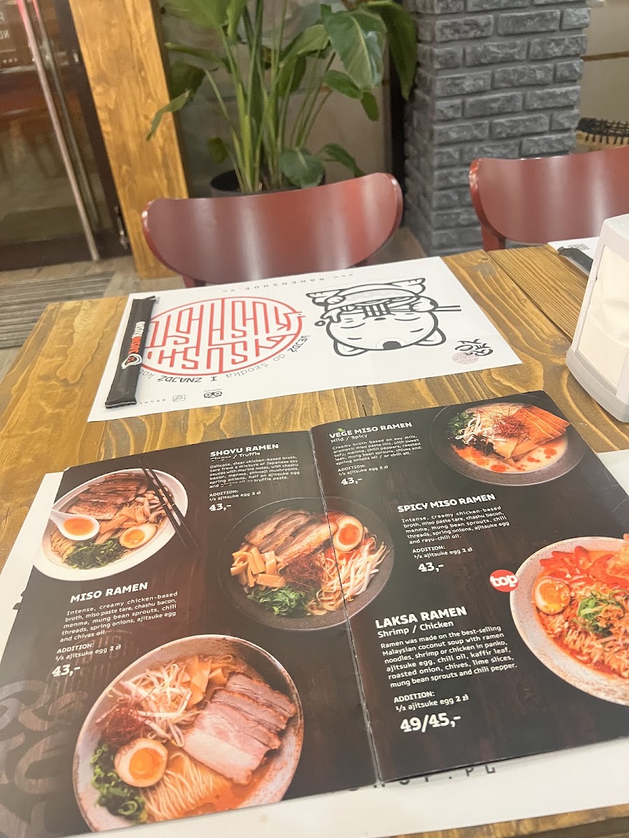Menu Ramen Shop Kraków-9